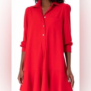 Tuckernuck Crepe Callahan Shirt Dress XL